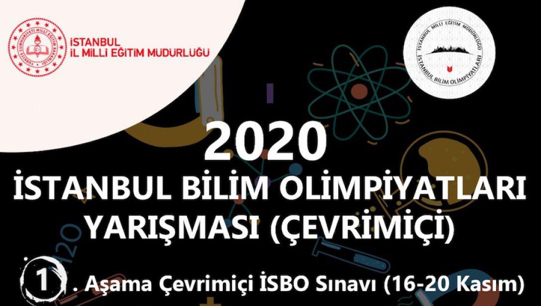 2020 İstanbul Bilim Olimpiyatları Online Sınav Başvuruları