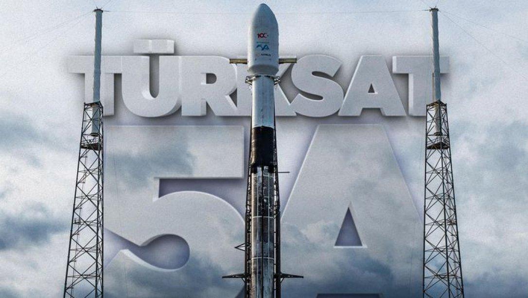 Türksat 5A Uydumuz Uzaydaki Yerini Aldı