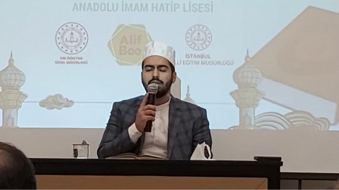 Genç Sadâ Kur'an-ı Kerim'i Güzel Okuma Yarışması'nda İstanbul Üçüncülüğü Geldi
