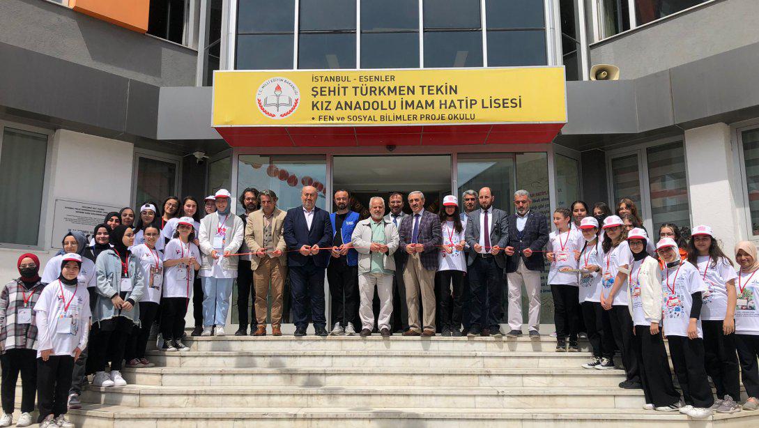 Esenler Şehit Türkmen Tekin Kız Anadolu İmam Hatip Lisesi 4006 Tübitak Bilim Fuarı Sergisi