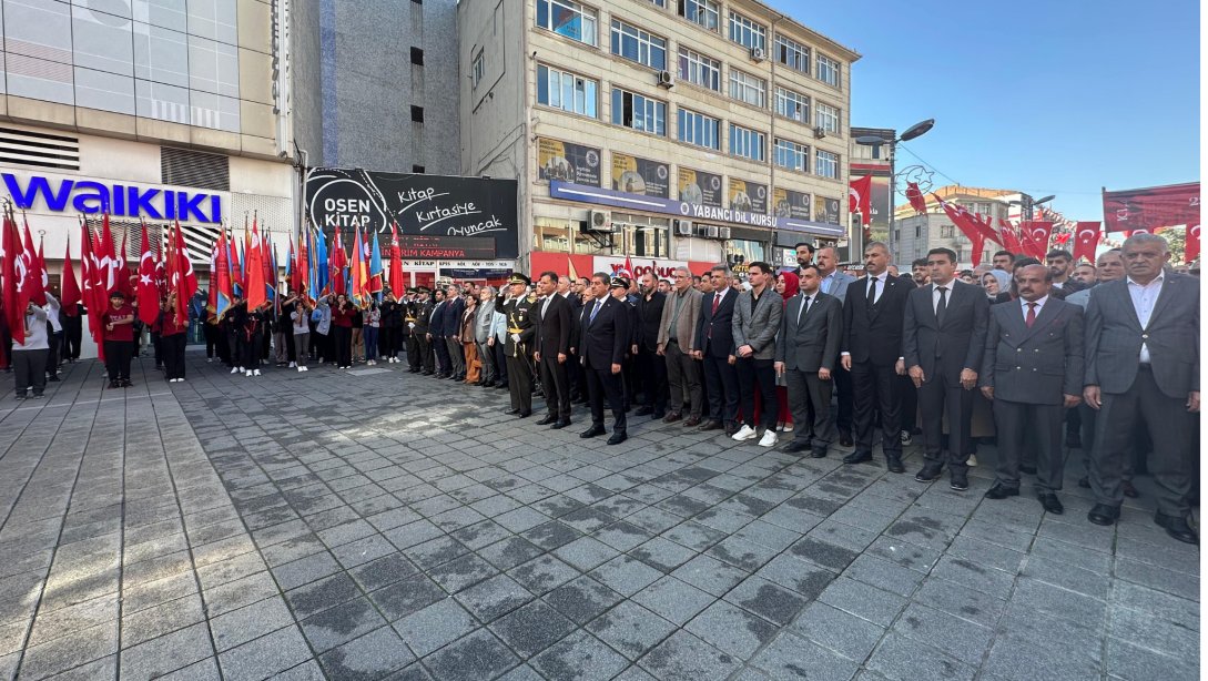 29 Ekim Cumhuriyet Bayramı Çelenk Töreni